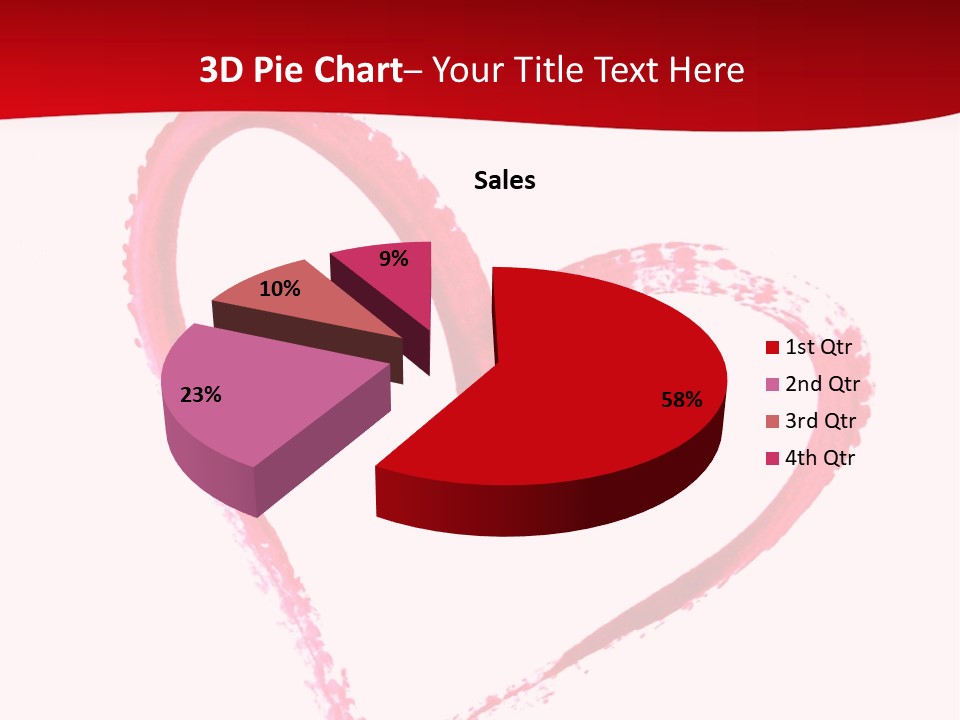 Draw Gift Abstract PowerPoint Template