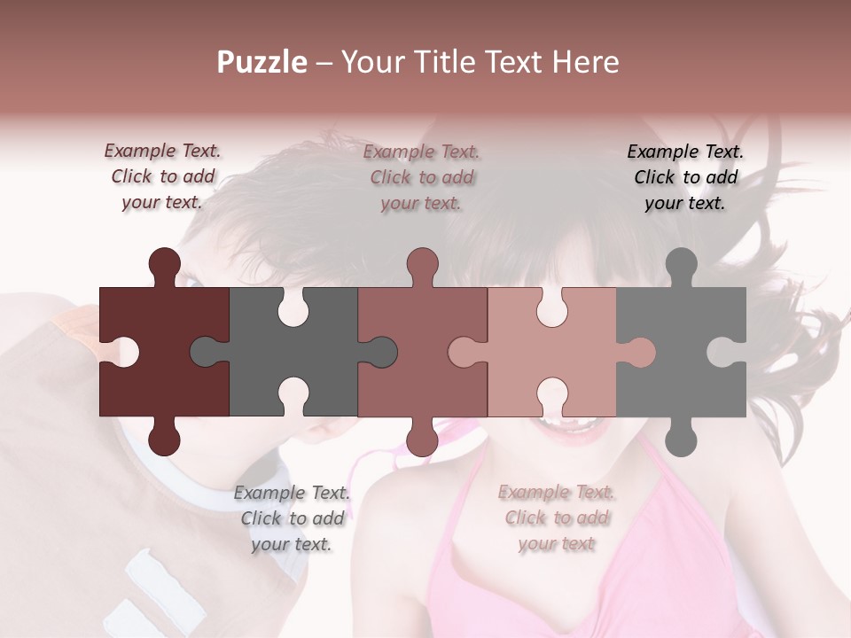 White Playful Energetic PowerPoint Template