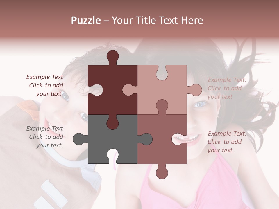 White Playful Energetic PowerPoint Template