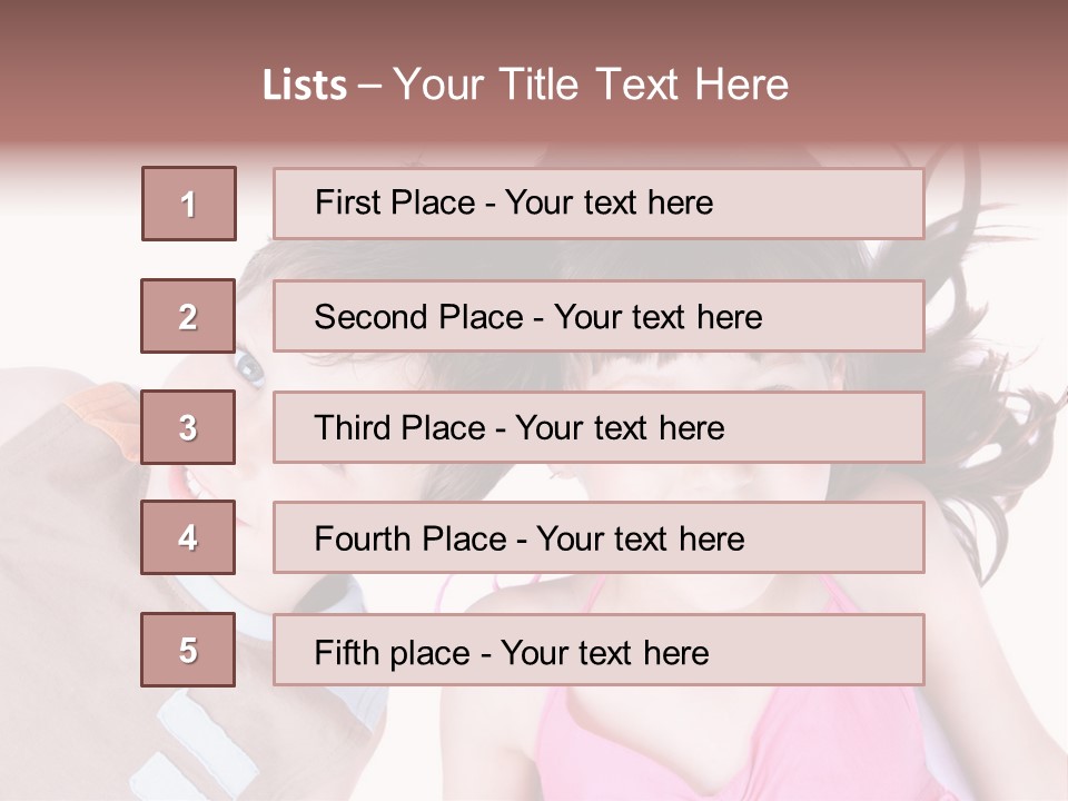 White Playful Energetic PowerPoint Template