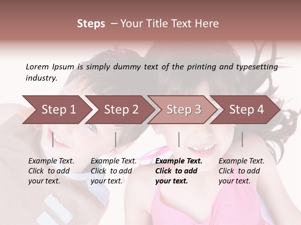 White Playful Energetic PowerPoint Template