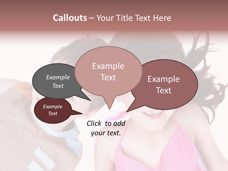 White Playful Energetic PowerPoint Template