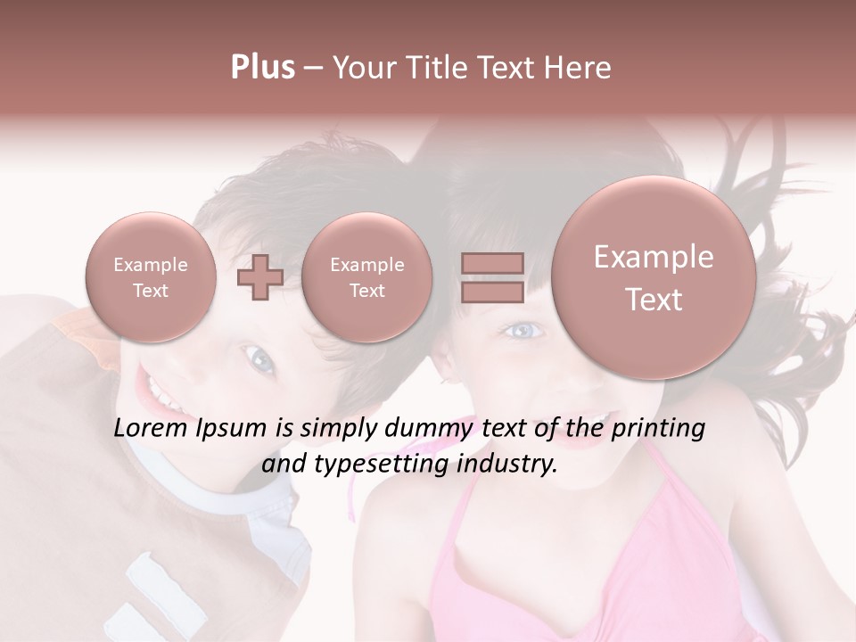 White Playful Energetic PowerPoint Template