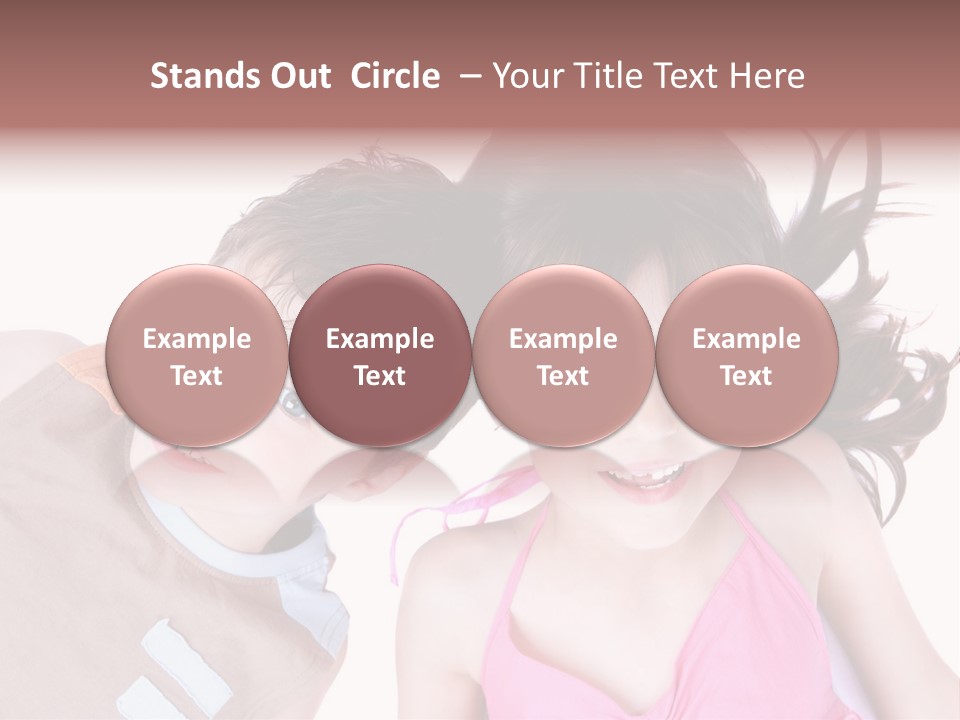 White Playful Energetic PowerPoint Template