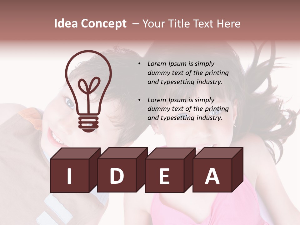 White Playful Energetic PowerPoint Template