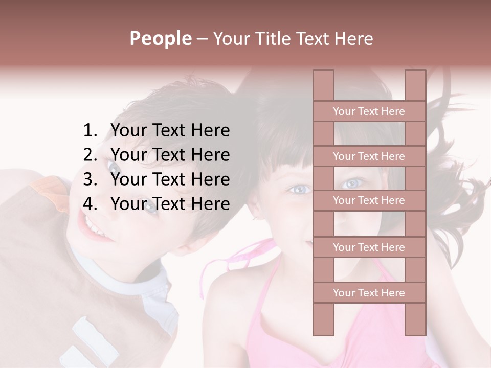 White Playful Energetic PowerPoint Template