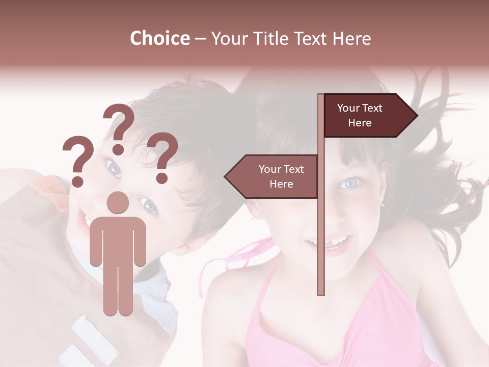 White Playful Energetic PowerPoint Template