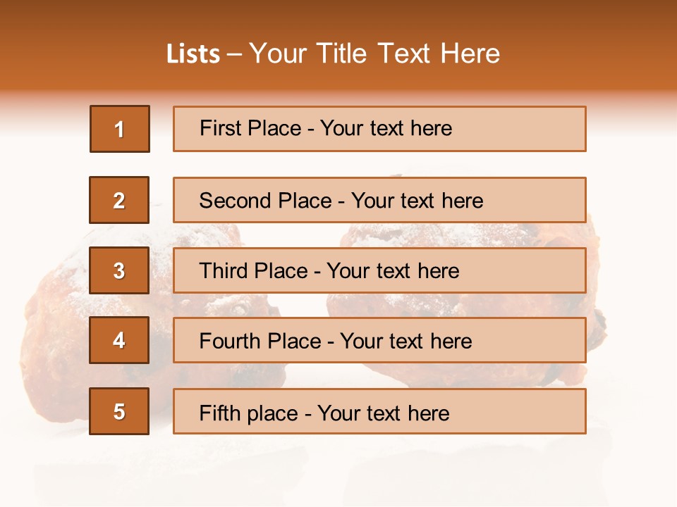 Sweet Years Holland PowerPoint Template