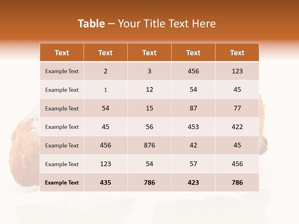 Sweet Years Holland PowerPoint Template