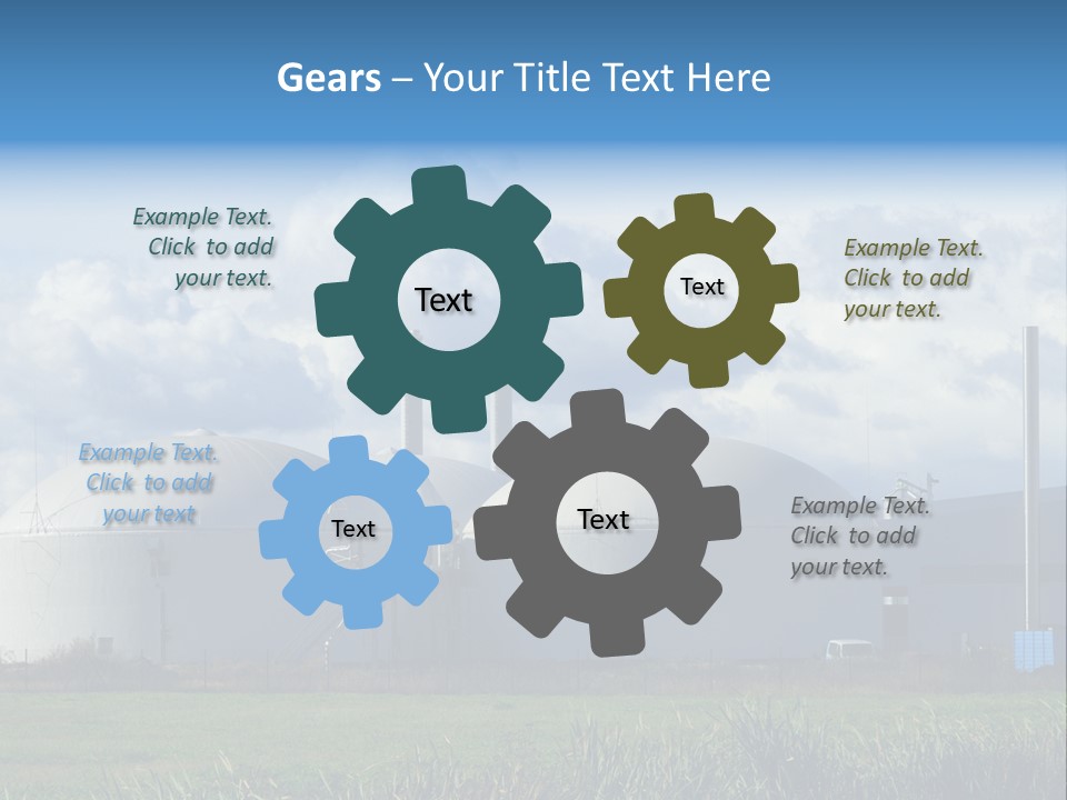 Field Farming Industry PowerPoint Template