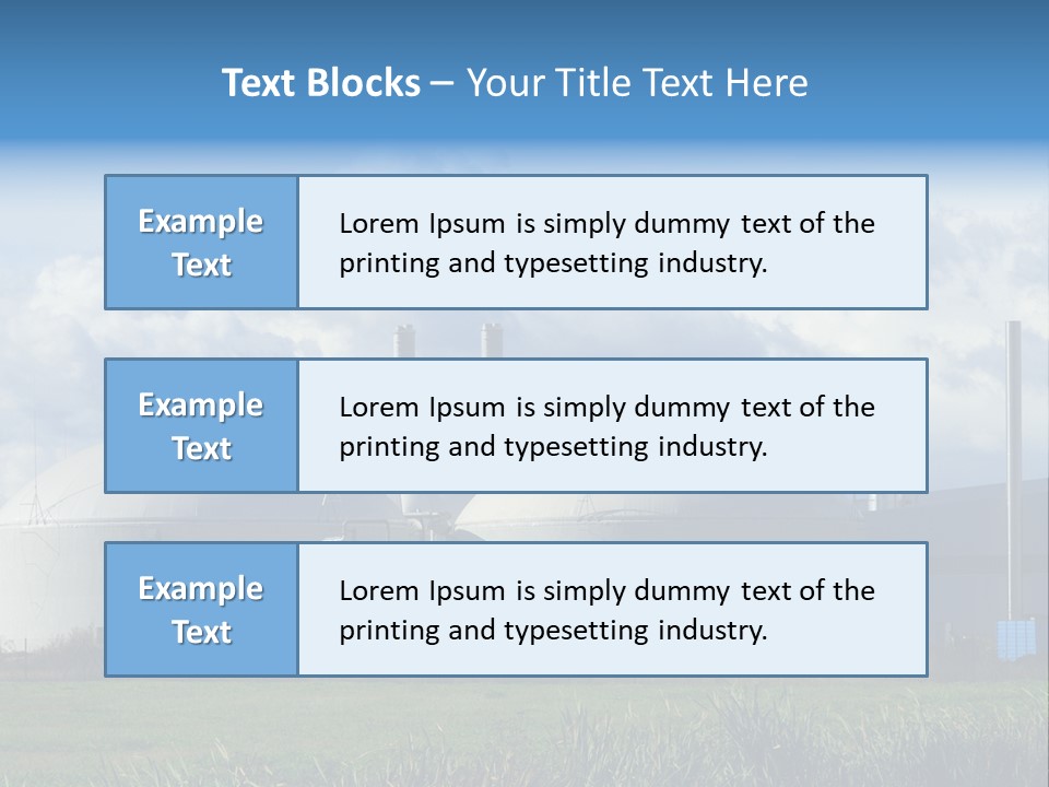 Field Farming Industry PowerPoint Template