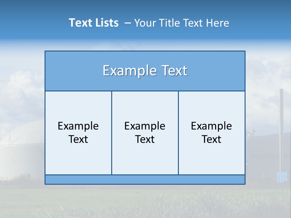 Field Farming Industry PowerPoint Template