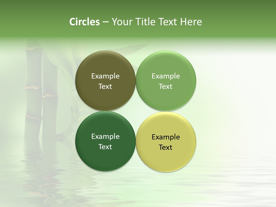 Shoots Branch Pattern PowerPoint Template