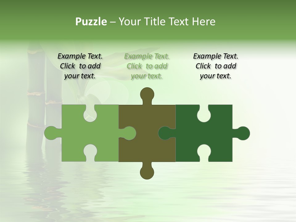 Shoots Branch Pattern PowerPoint Template