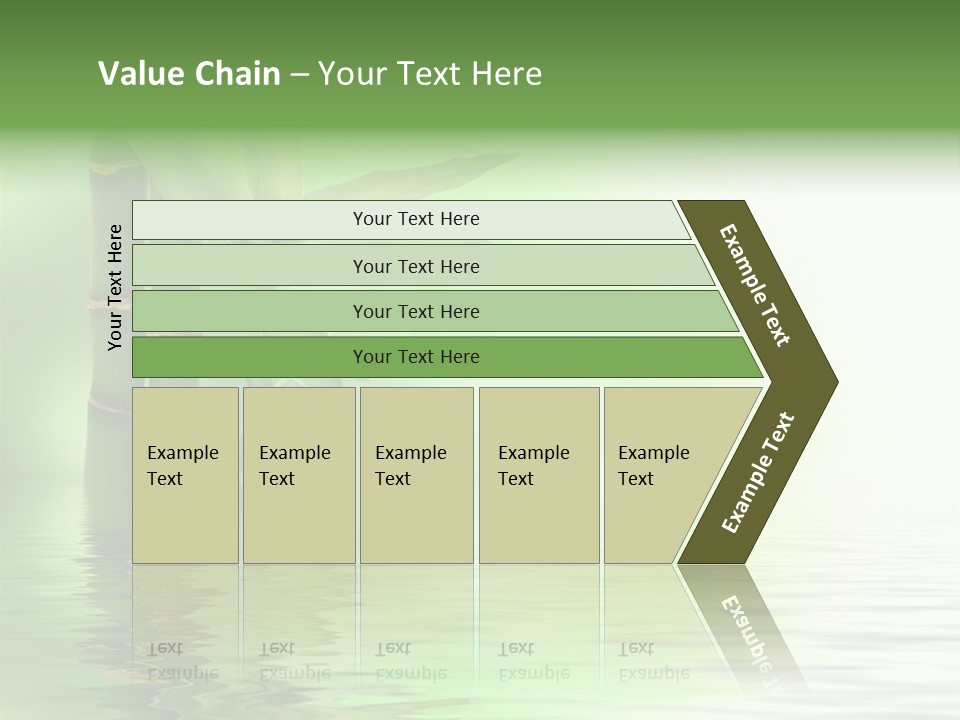Shoots Branch Pattern PowerPoint Template