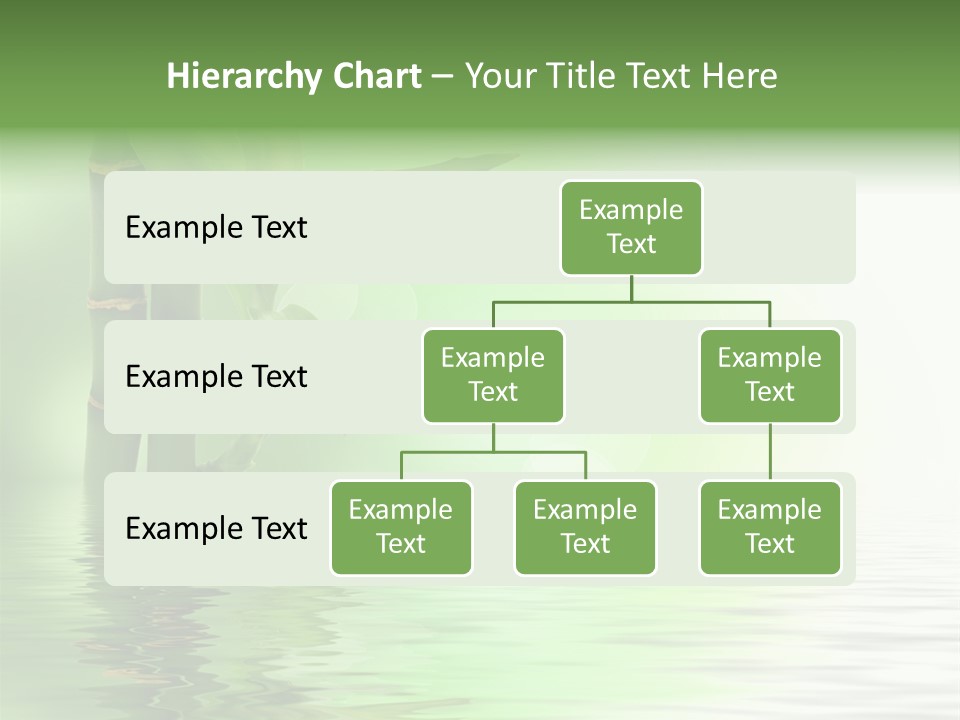 Shoots Branch Pattern PowerPoint Template