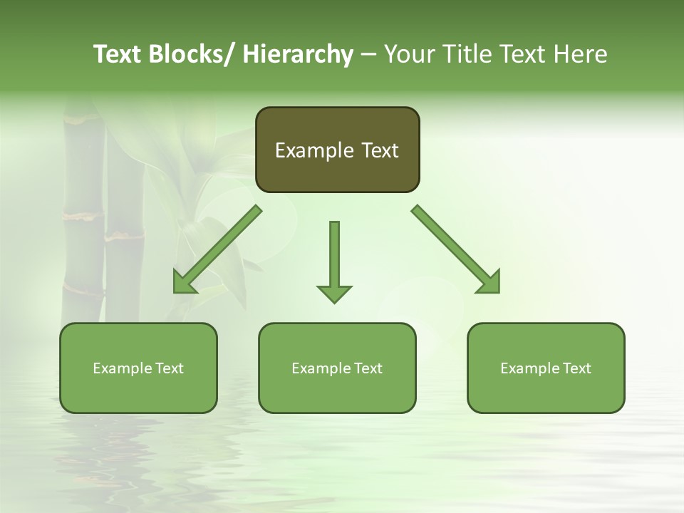 Shoots Branch Pattern PowerPoint Template