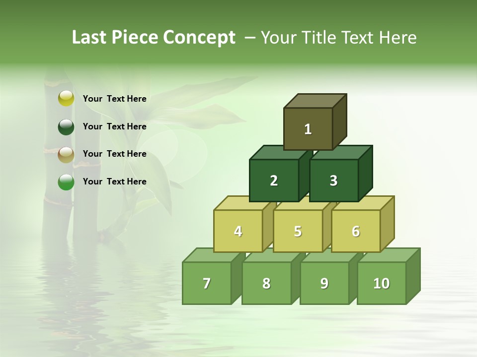 Shoots Branch Pattern PowerPoint Template