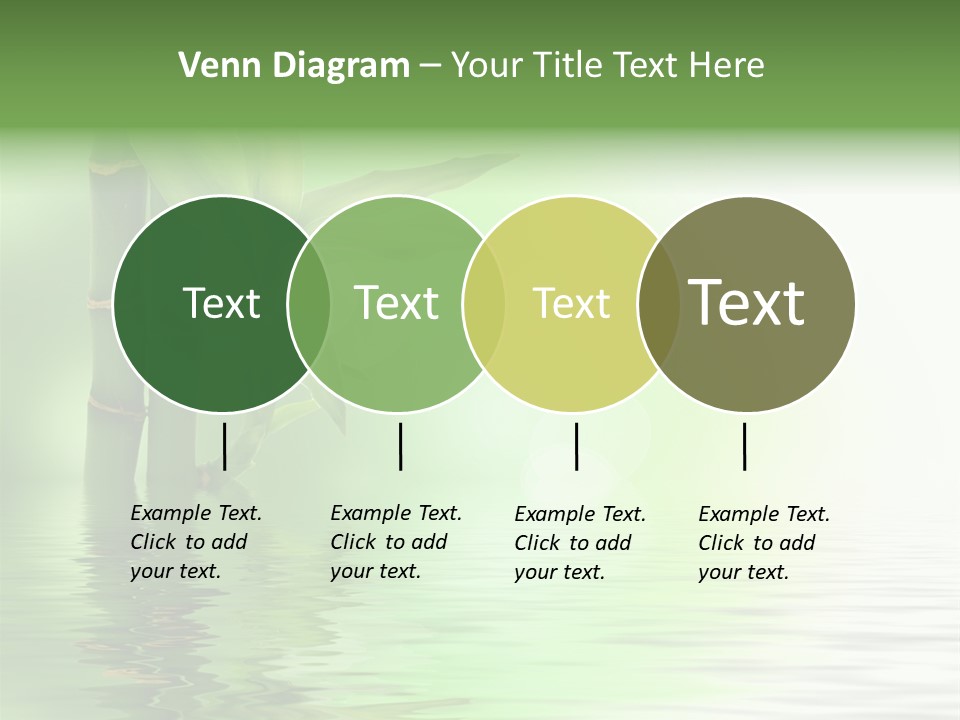 Shoots Branch Pattern PowerPoint Template