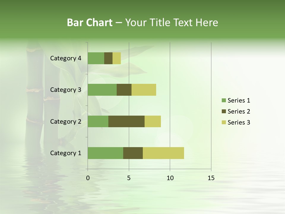 Shoots Branch Pattern PowerPoint Template