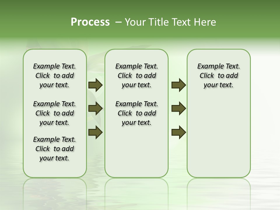 Shoots Branch Pattern PowerPoint Template