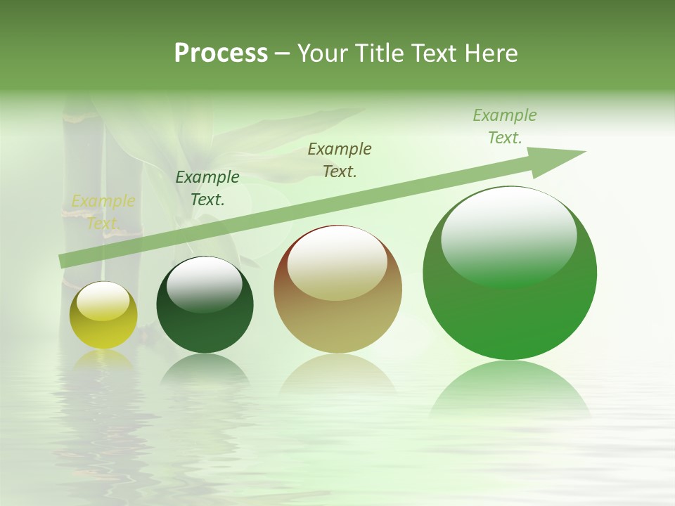 Shoots Branch Pattern PowerPoint Template
