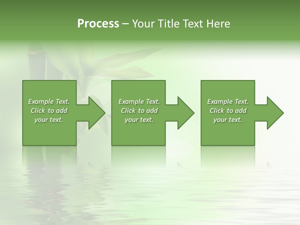Shoots Branch Pattern PowerPoint Template