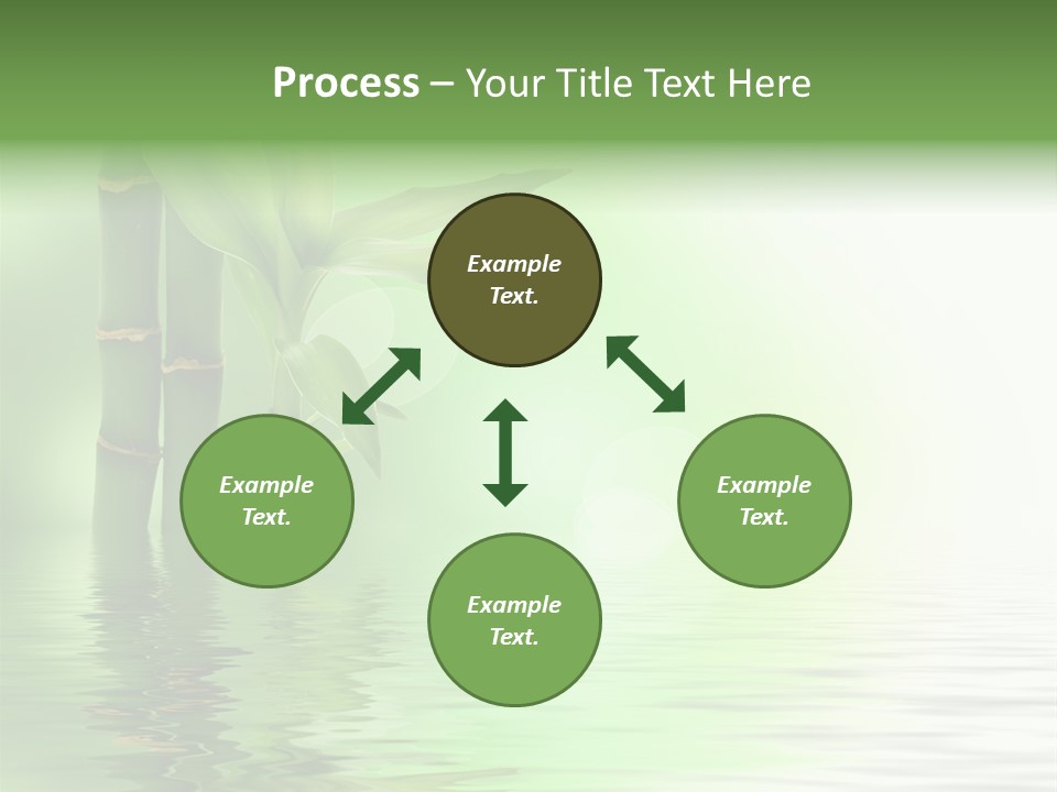 Shoots Branch Pattern PowerPoint Template