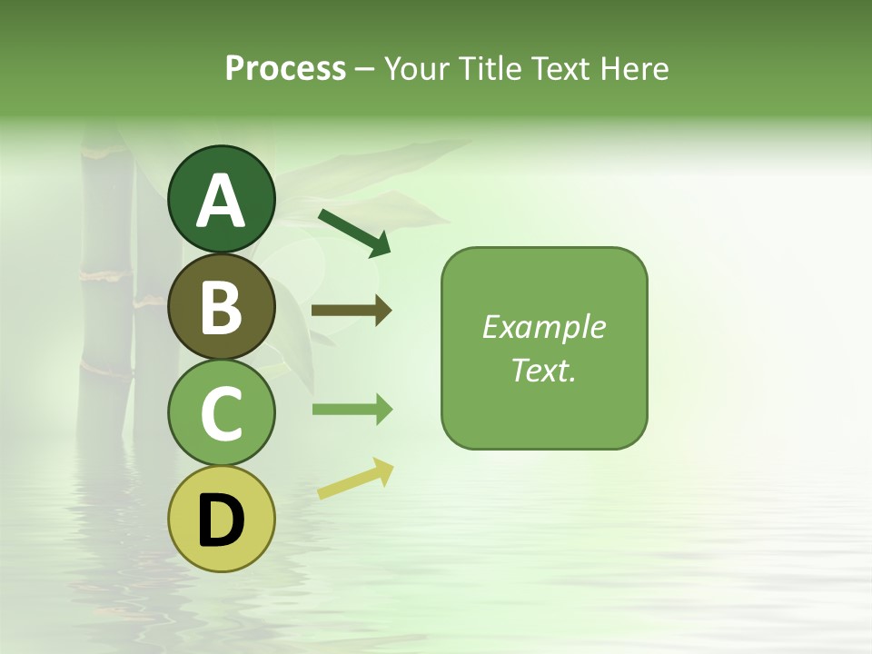 Shoots Branch Pattern PowerPoint Template