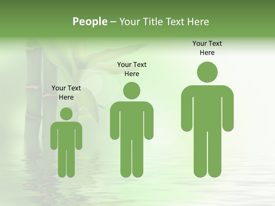 Shoots Branch Pattern PowerPoint Template