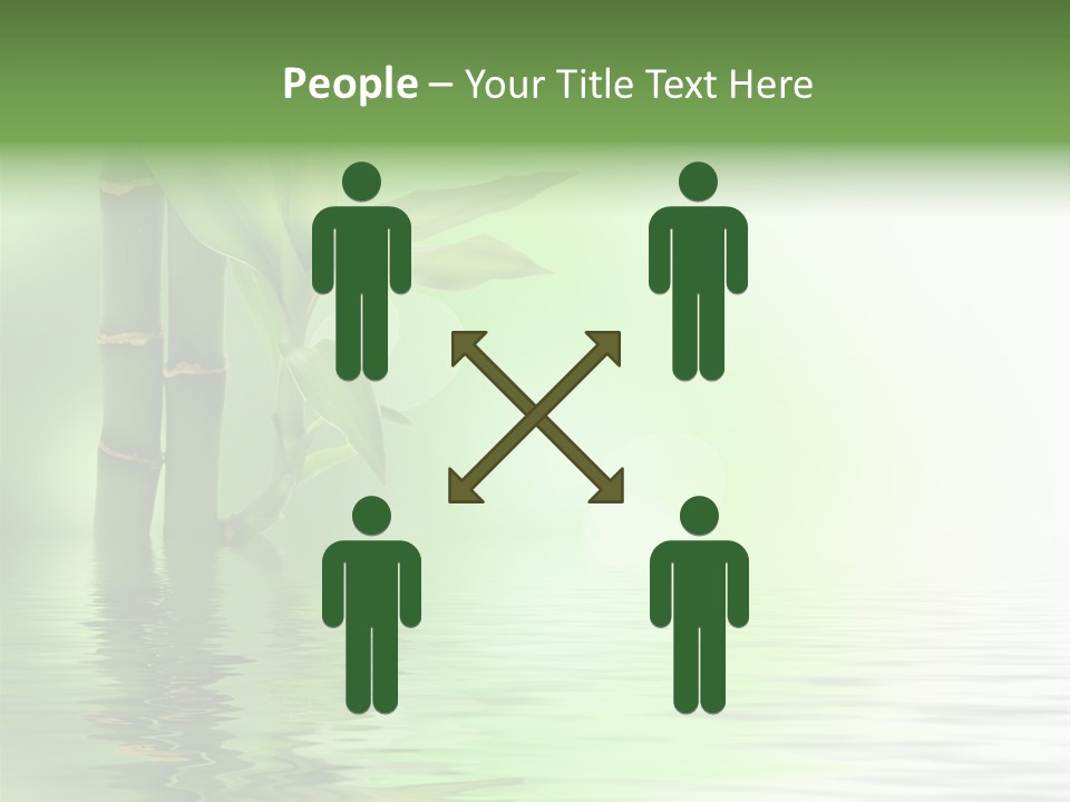 Shoots Branch Pattern PowerPoint Template