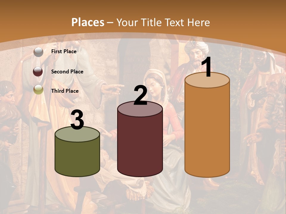 Mary Gift Virgin PowerPoint Template