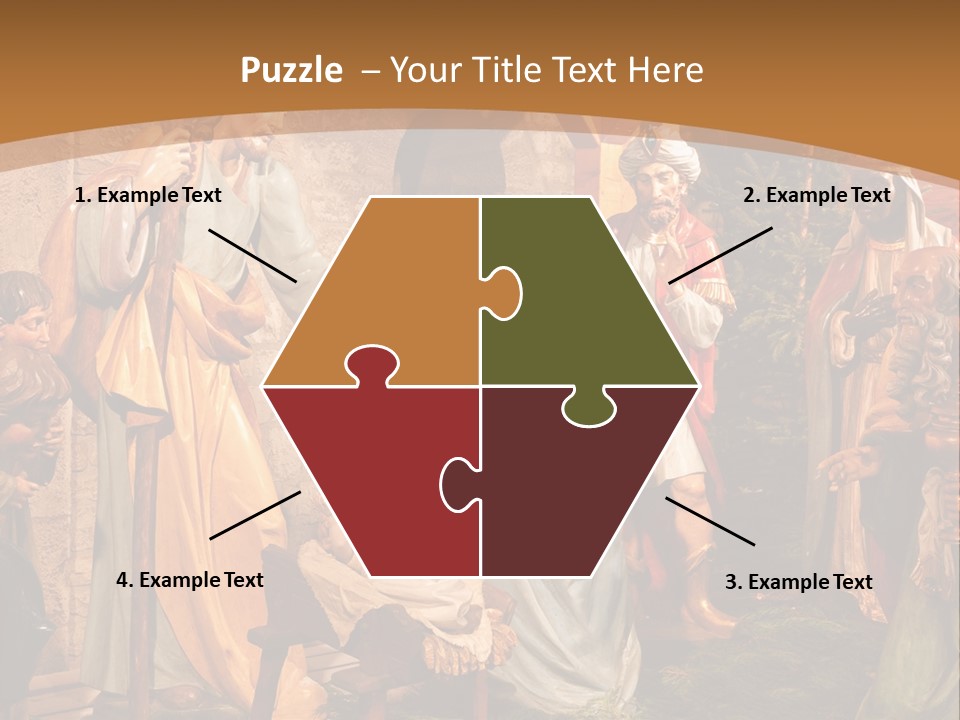 Mary Gift Virgin PowerPoint Template