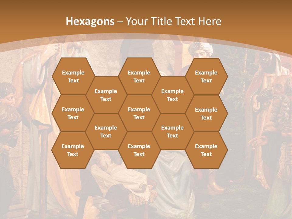 Mary Gift Virgin PowerPoint Template