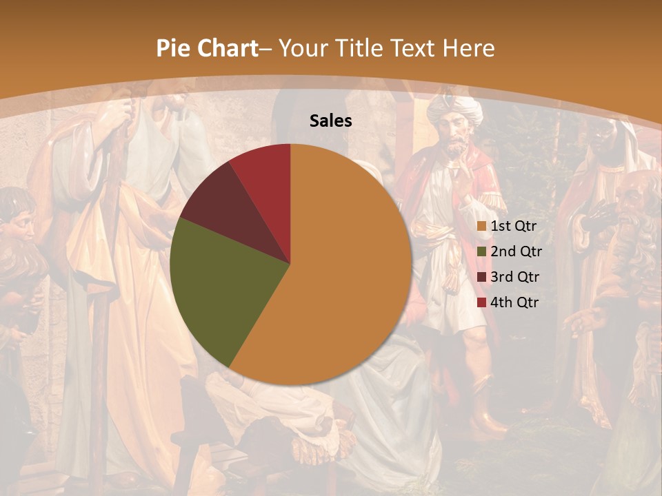 Mary Gift Virgin PowerPoint Template