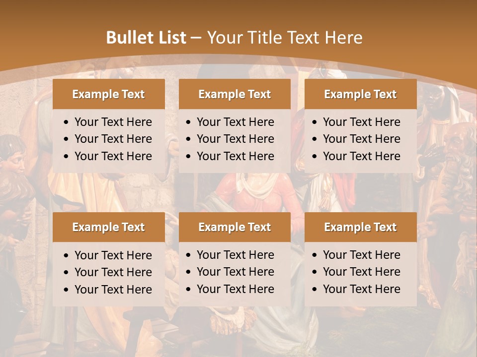 Mary Gift Virgin PowerPoint Template