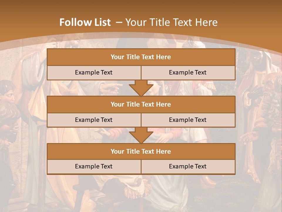 Mary Gift Virgin PowerPoint Template