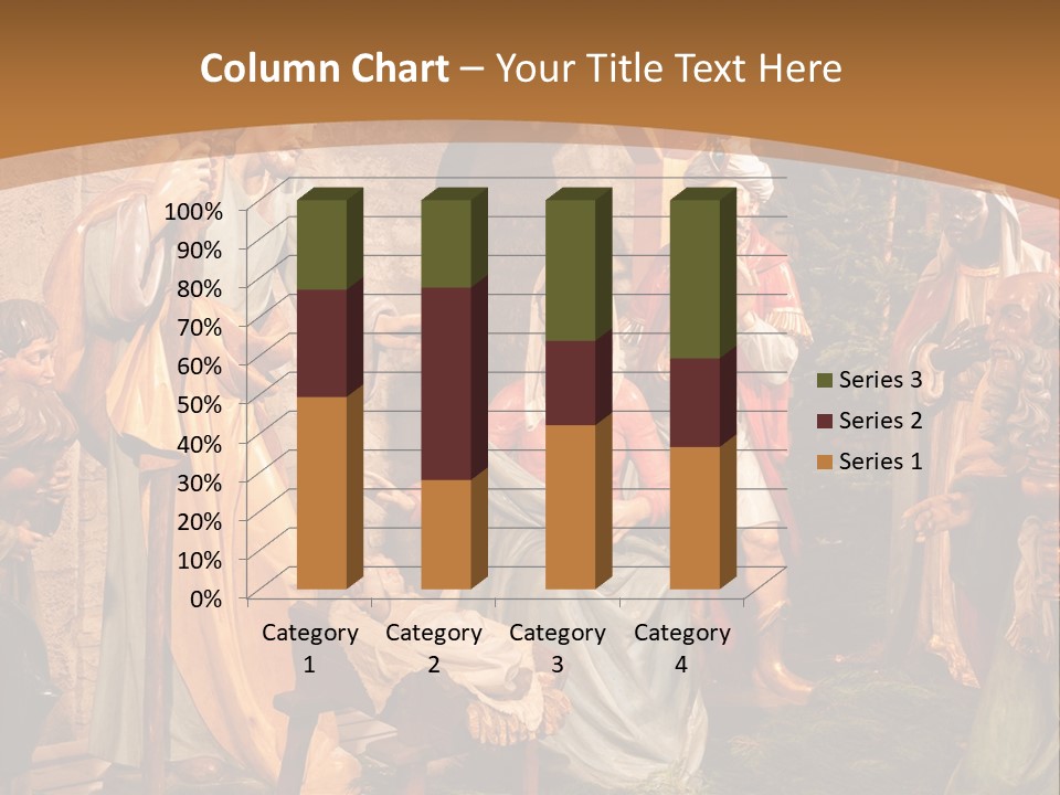 Mary Gift Virgin PowerPoint Template