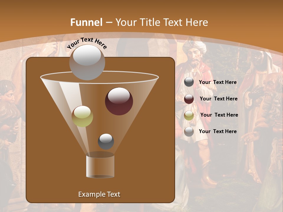 Mary Gift Virgin PowerPoint Template