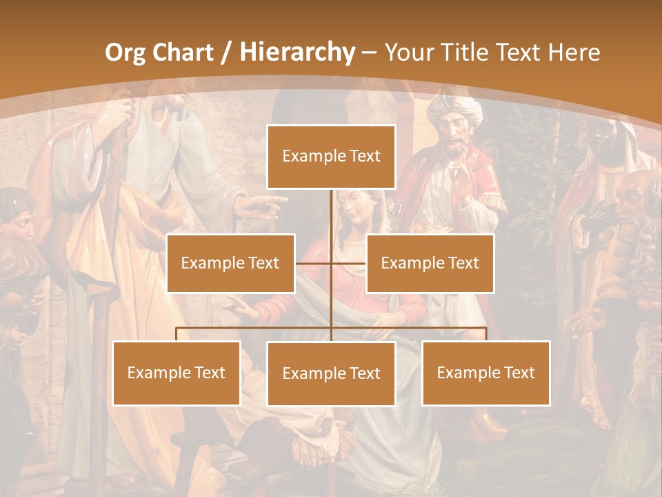 Mary Gift Virgin PowerPoint Template