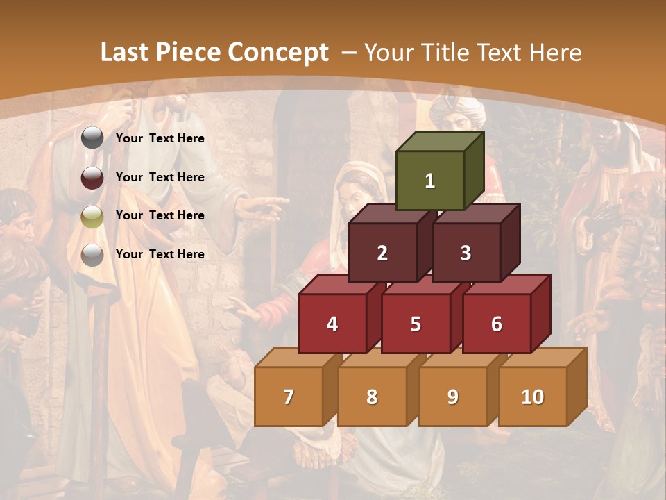 Mary Gift Virgin PowerPoint Template