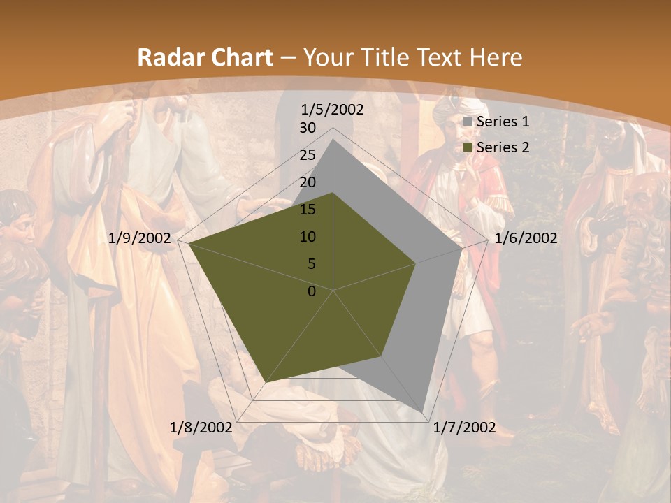 Mary Gift Virgin PowerPoint Template