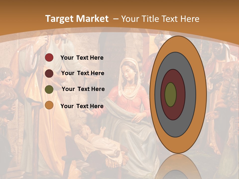 Mary Gift Virgin PowerPoint Template