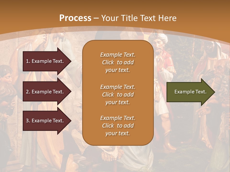 Mary Gift Virgin PowerPoint Template