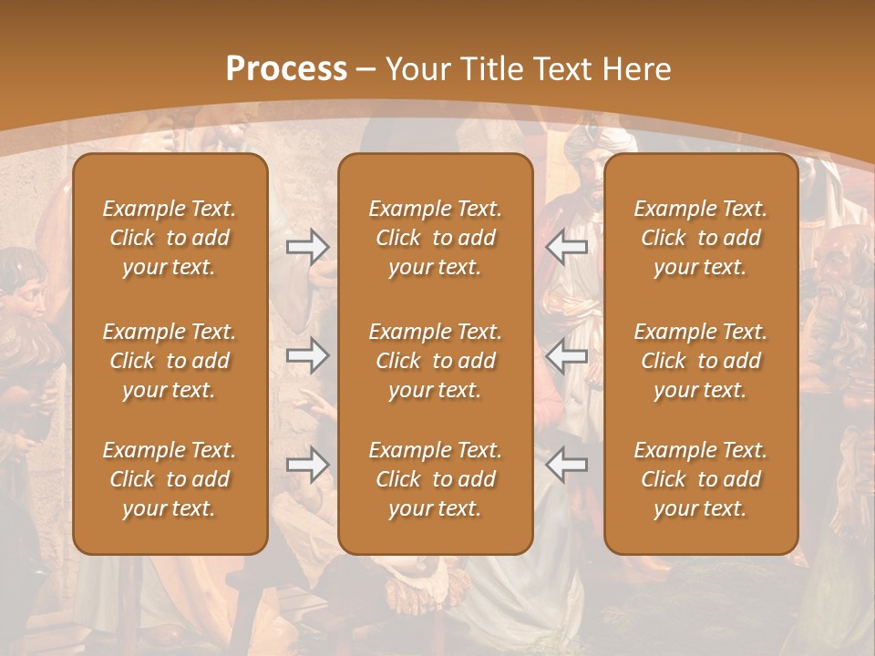 Mary Gift Virgin PowerPoint Template