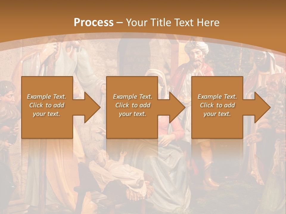 Mary Gift Virgin PowerPoint Template