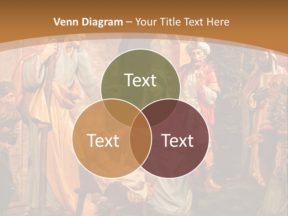 Mary Gift Virgin PowerPoint Template