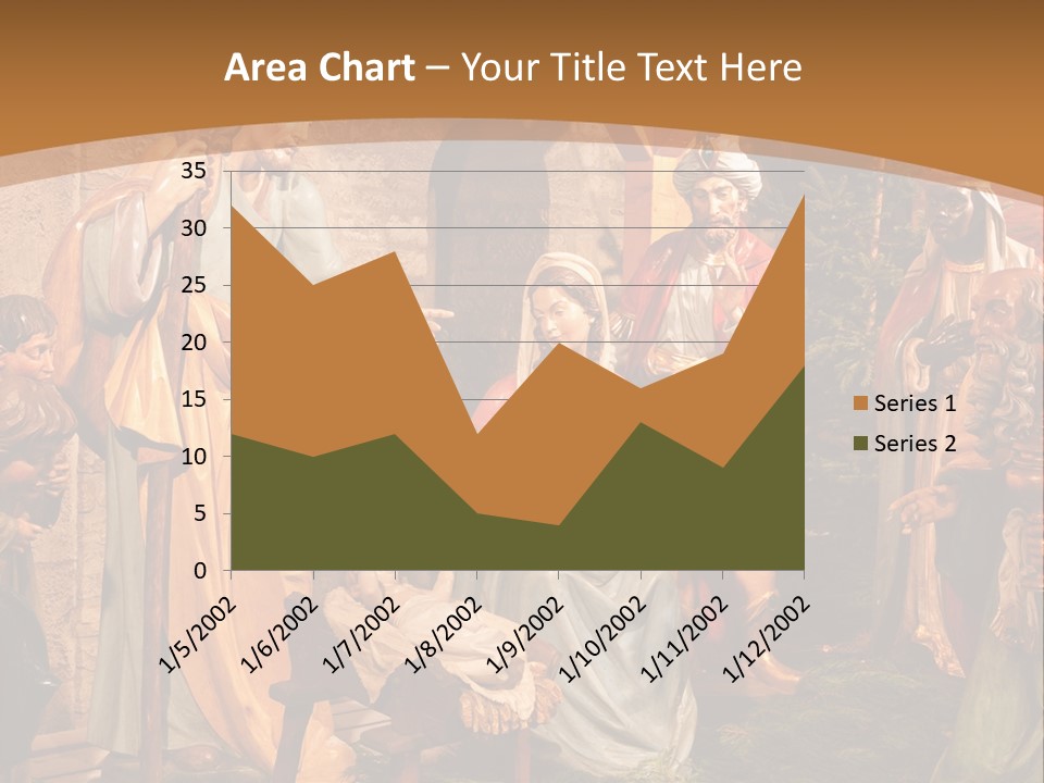 Mary Gift Virgin PowerPoint Template