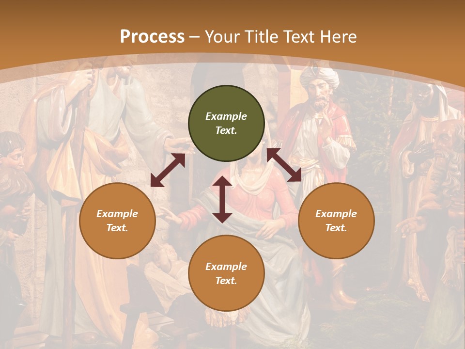 Mary Gift Virgin PowerPoint Template