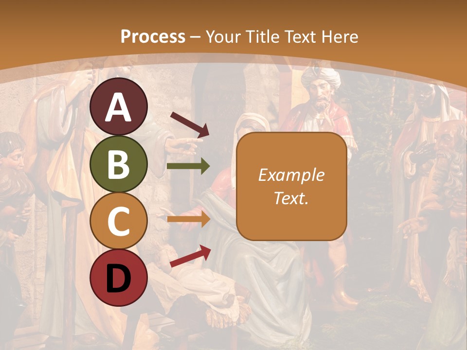 Mary Gift Virgin PowerPoint Template